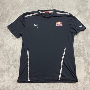 Puma Red Bull Racing Team Black T-shirt Size Large